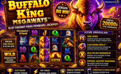Sensasi Big Win di Buffalo King Megaways, Slot Favorit Pemburu Jackpot!