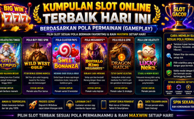 Kumpulan Slot Online Terbaik Hari Ini Berdasarkan Pola Permainan (Gameplay)