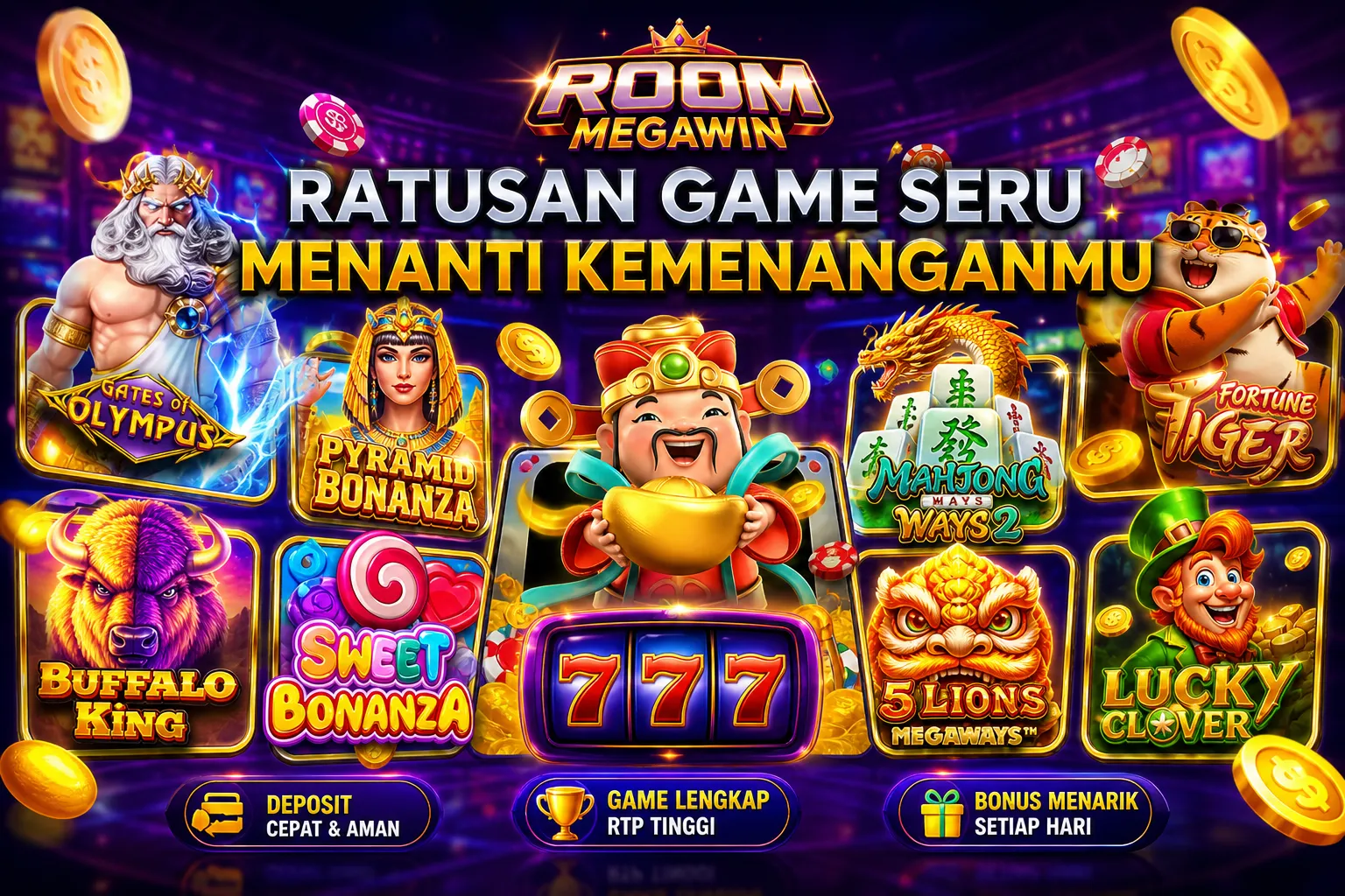 SLOT PALING HOT HARI INI dengan Banyak Pemain Raih Kemenangan Besar di ROOM MEGAWIN